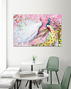 Obraz Pávia krása 1847